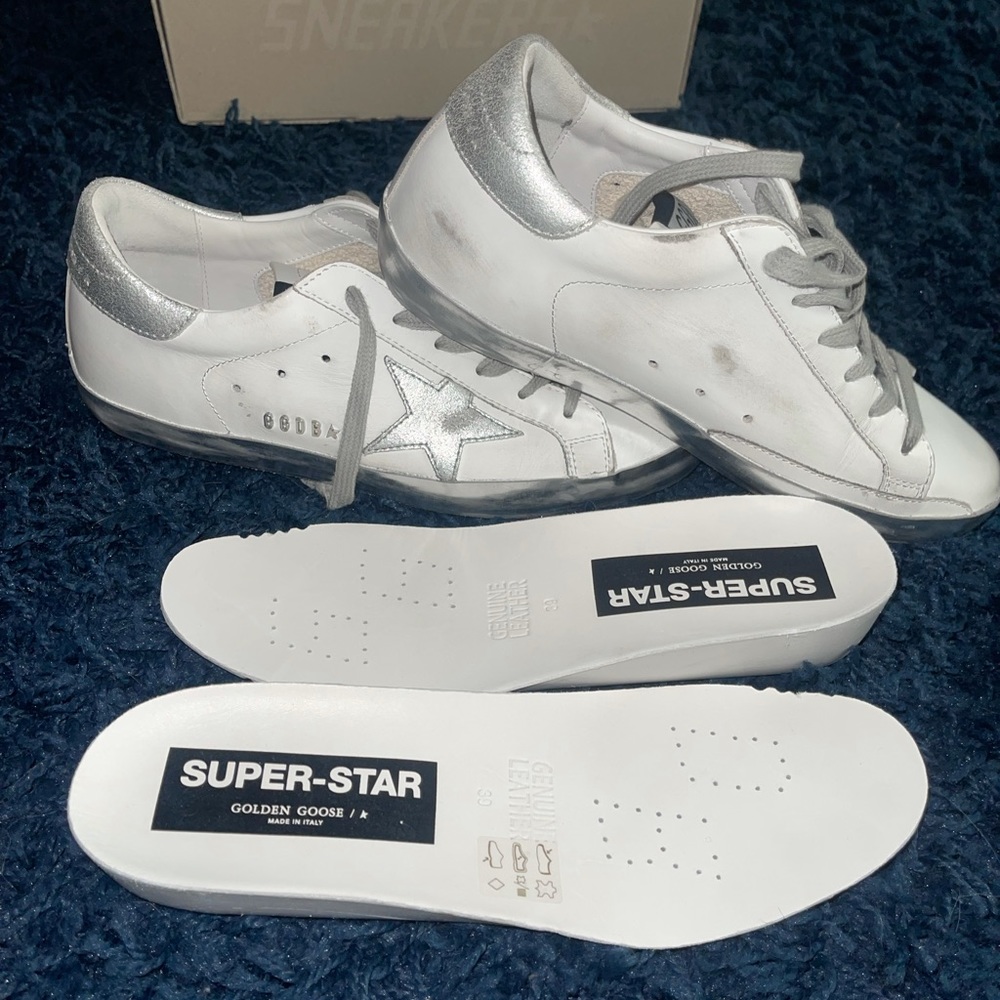 Size 39 Golden Goose superstars